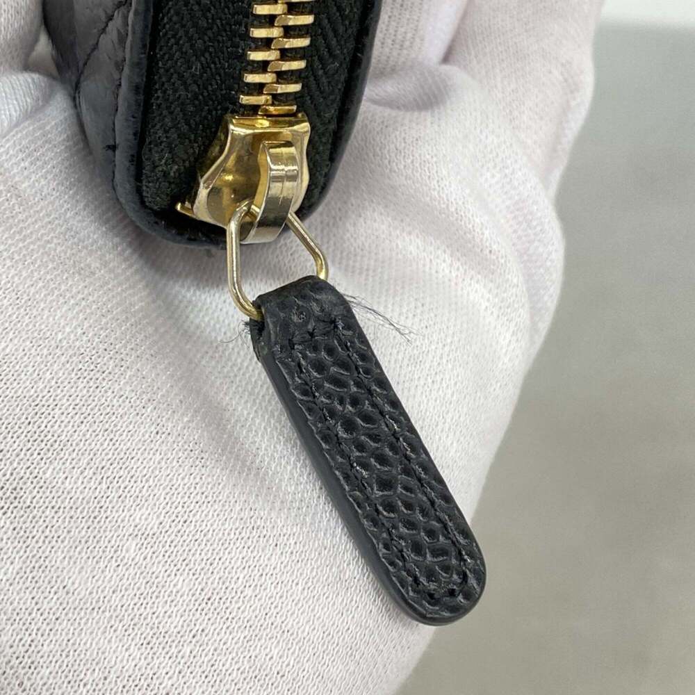 CHANEL Black Caviar Leather Wallet - Picture 7 of 8